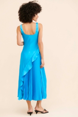 Liv Satin Midi Dress