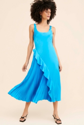Liv Satin Midi Dress