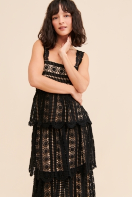 Krystyna Lace Maxi Dress