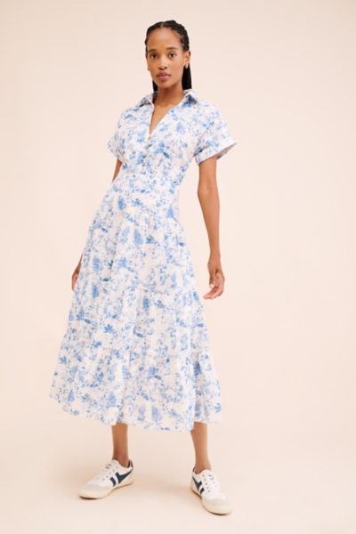 joanine strapless ruched midi dress Strapless Ruched Midi Dress