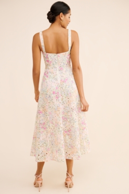 Lilah Corset Midi Dress