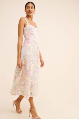 Lilah Corset Midi Dress