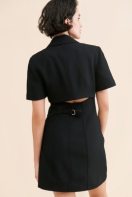 Blazer Cutout Mini Dress