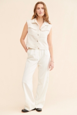 Tweed Relaxed Vest | Nuuly