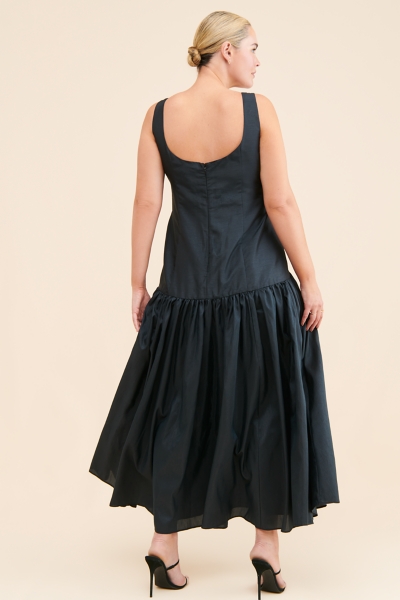 french maxi dress Vali Maxi Dress French Blue Stripe – LUXMII