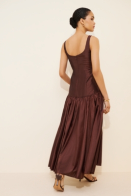 Drop Waist Maxi Dress
