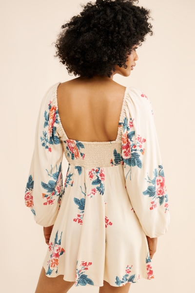 francesca flowy mini dress FRANCESCA MINI DRESS – Voda Boutique main image 1