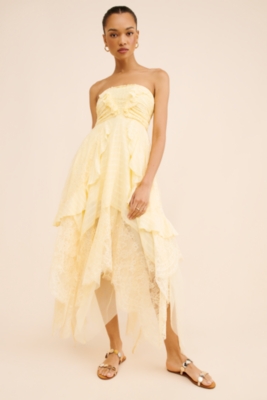 【週末値下げ】SHEER AIRY DRESS Sheer Bliss Maxi Dress | Nuuly