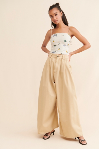 Snow Calico Embroidered Cami | Nuuly
