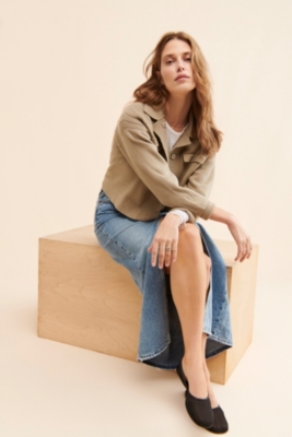 Ankle Column Skirt