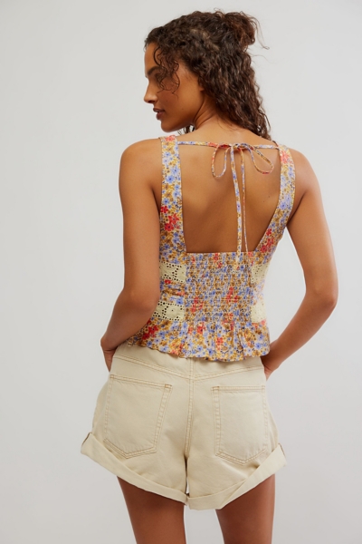 Kiana Lace Printed Tank | Nuuly
