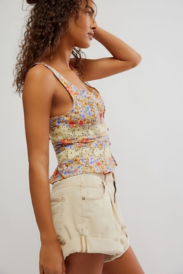 Kiana Lace Printed Tank | Nuuly