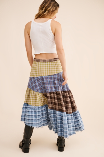Pain Patchwork Maxi Skirt | Nuuly