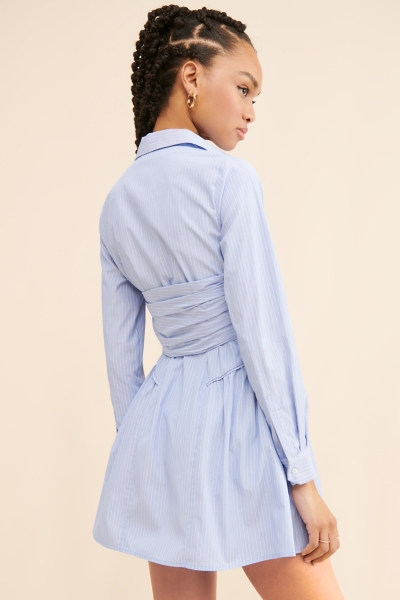 Evermore Corset Shirt Dress | Nuuly