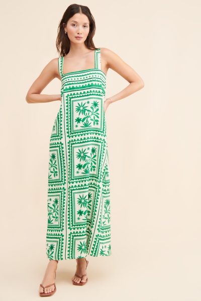 mon renn green dress Losas Maxi SITEWIDESALEMAR26