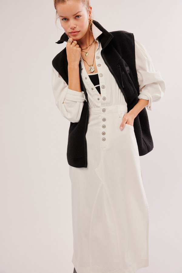 Mad Love Denim Midi Dress | Nuuly Mad Love Denim Midi Dress | Nuuly