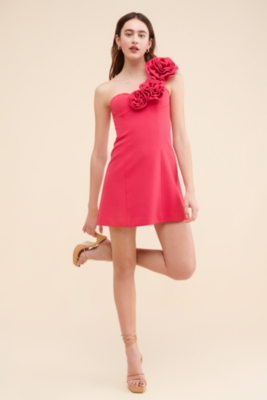 Flores Rose Mini Dress