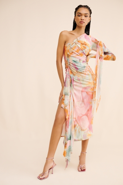 andrea iyamah turi mesh dress Turi Mesh Dress