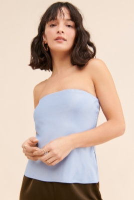 Silky Relaxed Tube Top