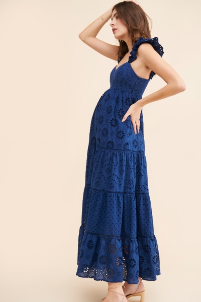 Maternity Preston Linen Dress | Nuuly