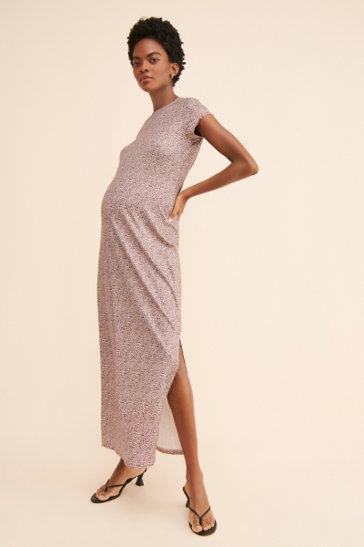 sachin and babi light blue dress H&M Nikki Minaj Red Poly Scuba Fitted Mock Neck Long Sleeve Dress NEW main image 0