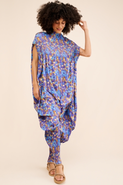 Printed Balloon Jumpsuit | Nuuly