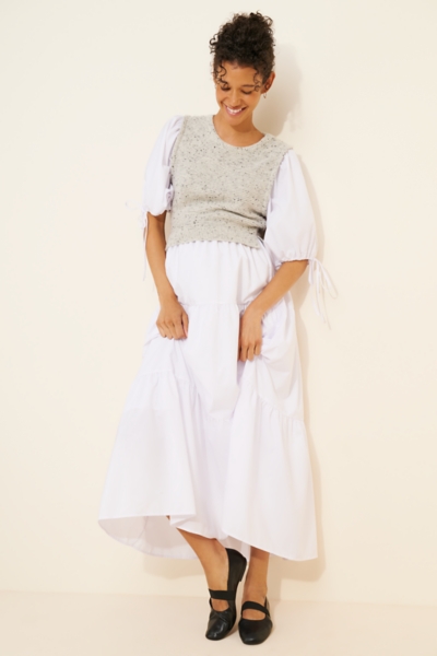 Maternity Sweater Vest Twofer Dress | Nuuly