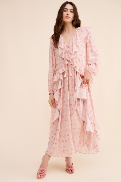 Fleur Ruffle Gown | Nuuly