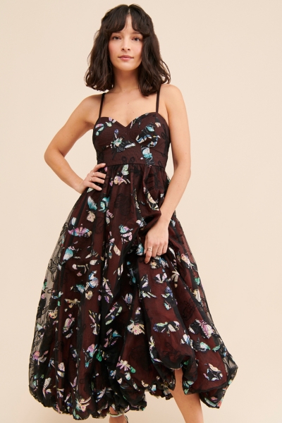 Butterfly Appliqu Bubble Dress | Nuuly