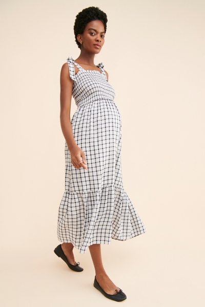 Maternity Phoebe Smocked Dress | Nuuly