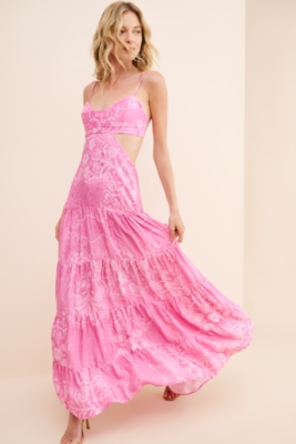 Puff-Sleeve Belted Mini Dress