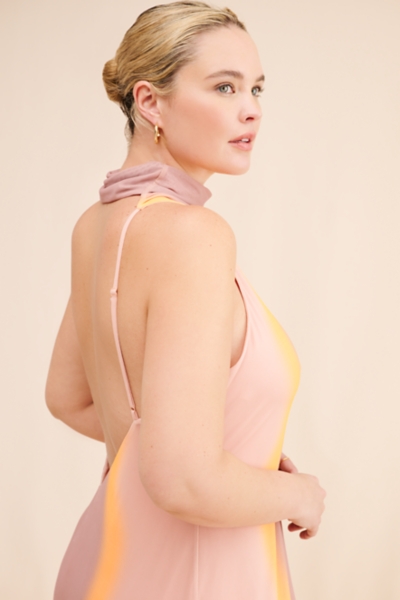 Sleeveless Mesh Maxi Dress | Nuuly