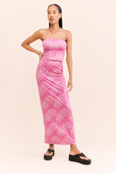 Ohana Blossom Maxi Skirt | Nuuly