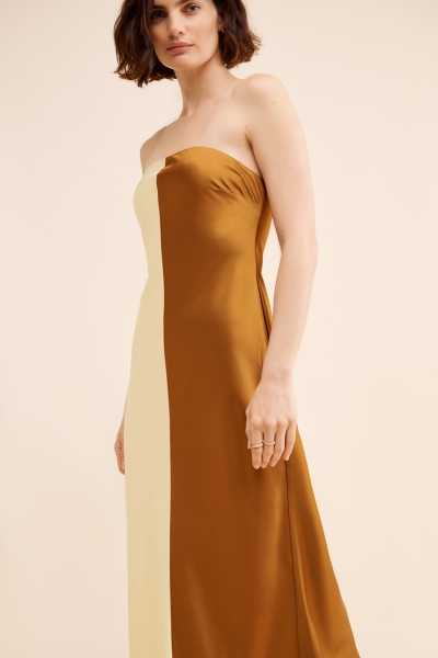 beige knit maxi dress Carryn Knit Maxi Dress