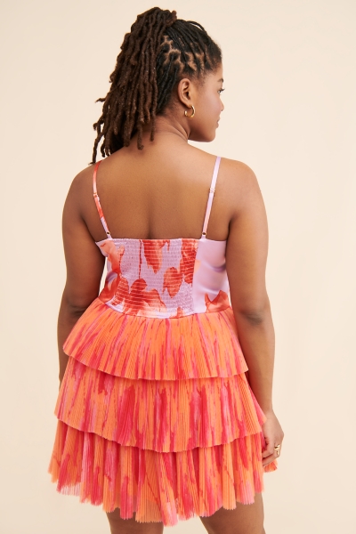 Sleeveless Tulle Bow Mini Dress | Nuuly