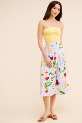 Maeve Picnic Midi Skirt
