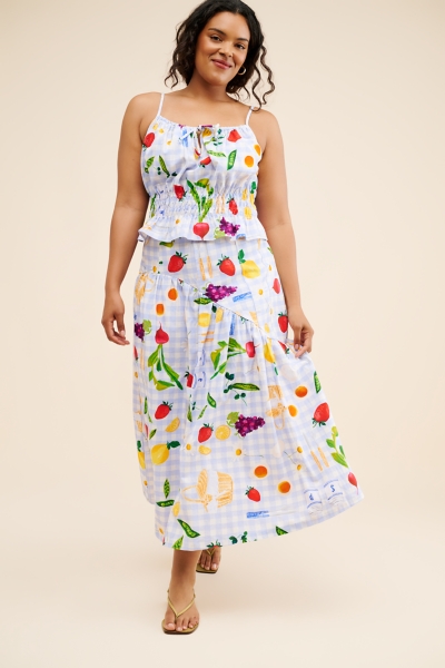 Maeve Picnic Midi Skirt | Nuuly