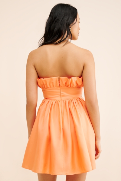 tissue taffeta bridesmaid dresses SILK TAFFETA DRESS IN PINK | CULT MIA