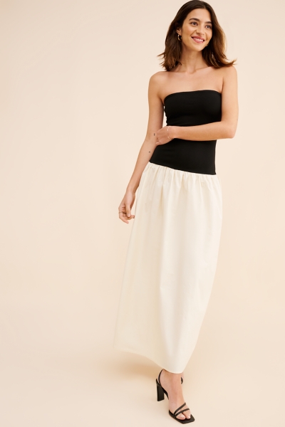 sachin and babi light blue dress Lova Drop Waist Dress
