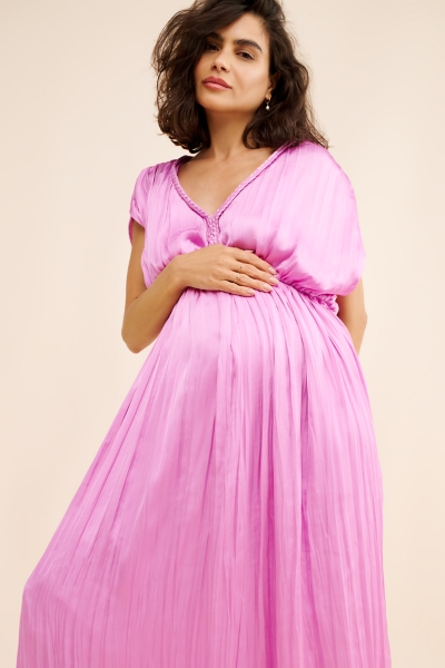 ruffle layered maxi dress ASTR the Label | Ruffle Tiered Lace Maxi Dress in Light Blue