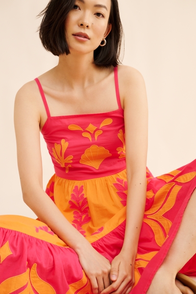chinese dress ladies HAZEL MAXI DRESS – ALLISON New York