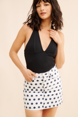 sehller　新品未使用！ 2way dot bloom skirt sehller 新品未使用！ 2way dot bloom skirt sehller 新品未使用