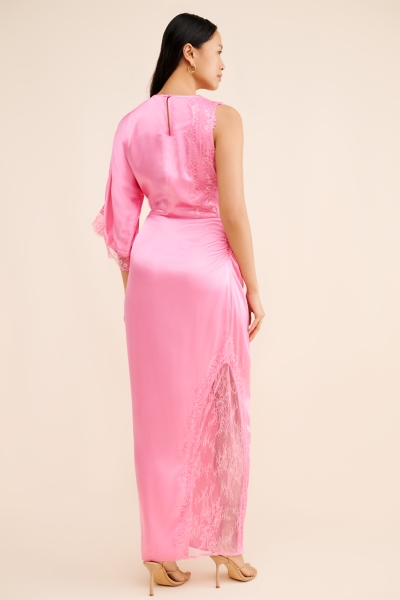 Nicky Asymmetric Sleeve Maxi Dress | Nuuly