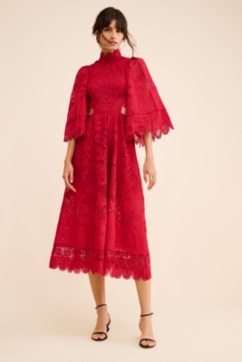 ワンピース [odlyworkshop] Arum Cutout Dress ODLYWORKSHOP] Printed Arum Cutout Dress – SellerWork
