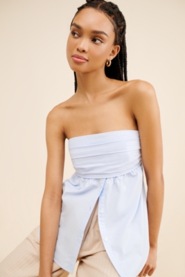 Poplin Tube Top | Nuuly
