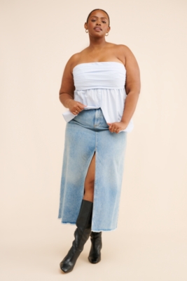 Poplin Tube Top | Nuuly