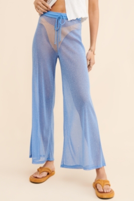 パンツ pellicule glitter film sheer pants パンツ pellicule glitter film sheer pants PELLICULE glitter