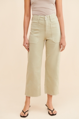 High Rise Utility Wide Leg Jeans | Nuuly