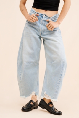 【12月スーパーSALE 15%OFF】 Horseshoe Nuuly | Jeans Barrel パンツ