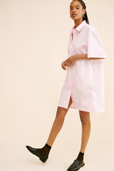 Monoliitti Unikko Cotton Shirt Dress | Nuuly